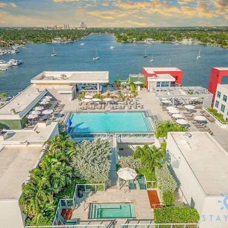 Rooftop Pool & Hot Tub - Gym - Hollywood Beach Ngoại thất bức ảnh