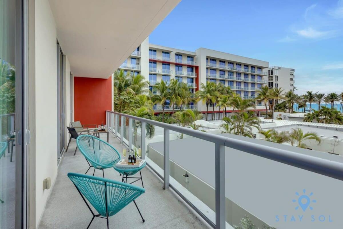 Rooftop Pool & Hot Tub - Gym - Hollywood Beach Ngoại thất bức ảnh