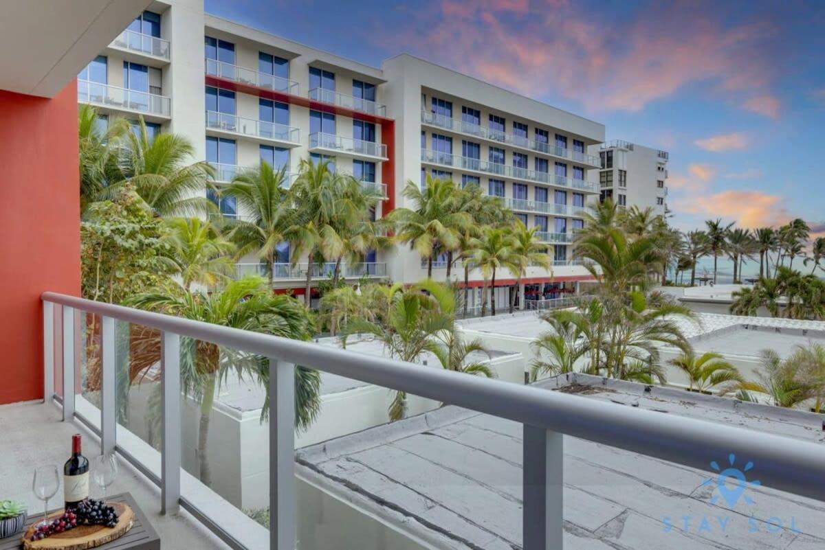 Rooftop Pool & Hot Tub - Gym - Hollywood Beach Ngoại thất bức ảnh