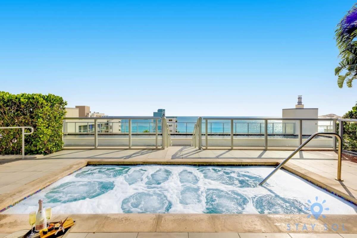 Rooftop Pool & Hot Tub - Gym - Hollywood Beach Ngoại thất bức ảnh